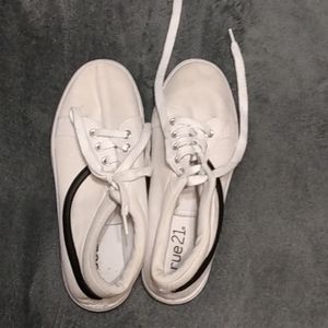Rue21 White Sneakers Size 7